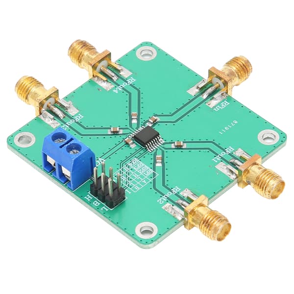 RF-kytkinmoduuli SP4T 5V DC 10-3500MHz Teolliset sähköosat