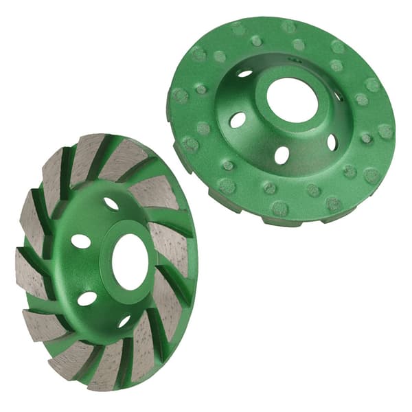 100 mm Diamantkoppslipskiva, 1-pack för polering av sten, betong, keramik
