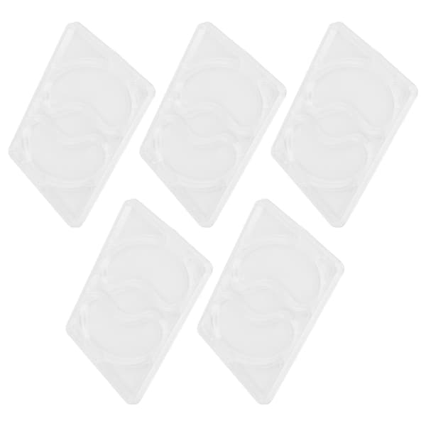5 st återanvändbar ögonmaskform multifunktionell masklappform bärbar ögonlappsbricka