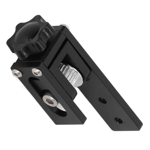X-akse remstrammer aluminiumslegering formonteret til Ender 3 CR-10 3D-printer, sort