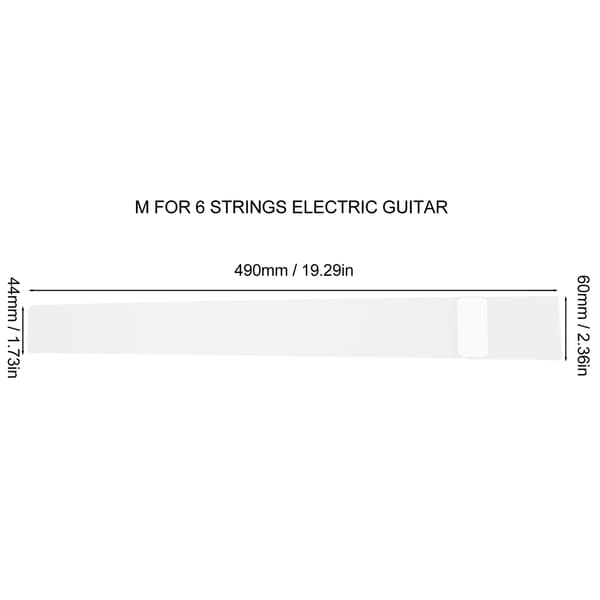 1 st PE Gitarr Greppbräda Dammskydd Genomskinligt Skydd för Elgitarr Tillbehör