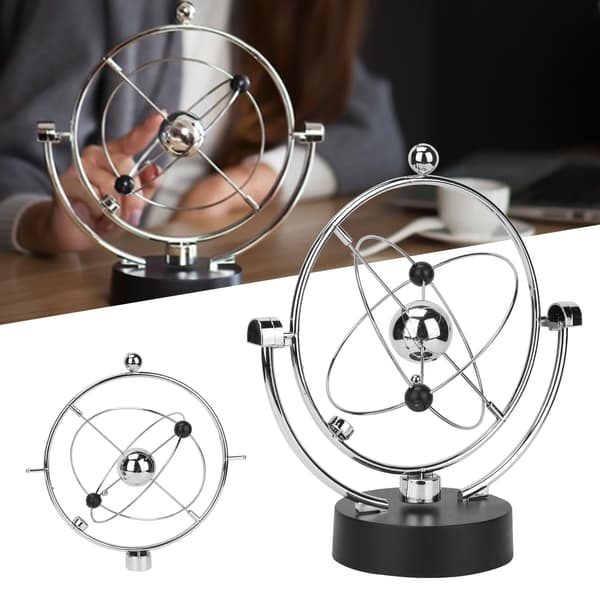 Kinetisk konst Asteroid Elektrisk Astronomi Kit Evighetsrörelse USB Batteridriven