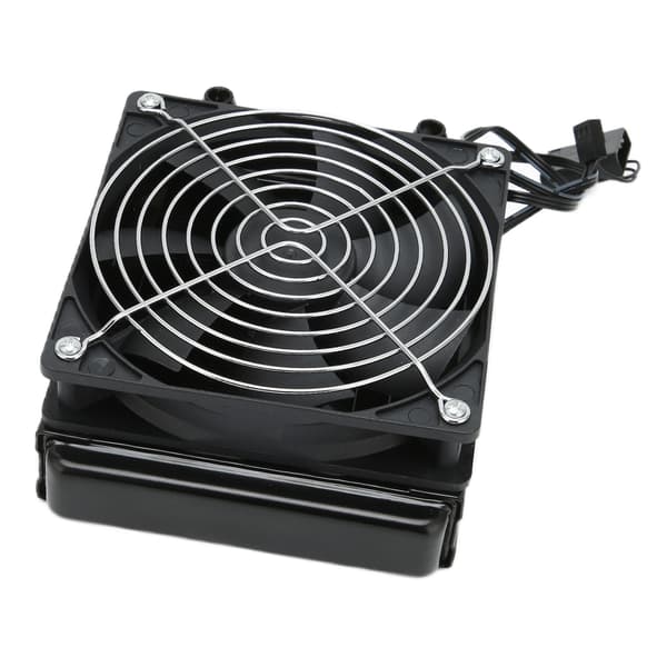 Datorvattenkylningsradiator Effektiv värmeavledning Termisk prestanda CPU-kylare