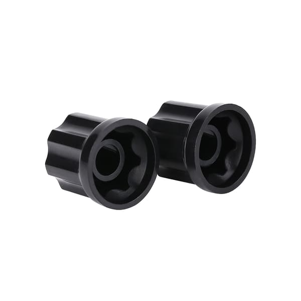10 hållbara 10 mm volymrattar för elgitarr bas D-axel potentiometer