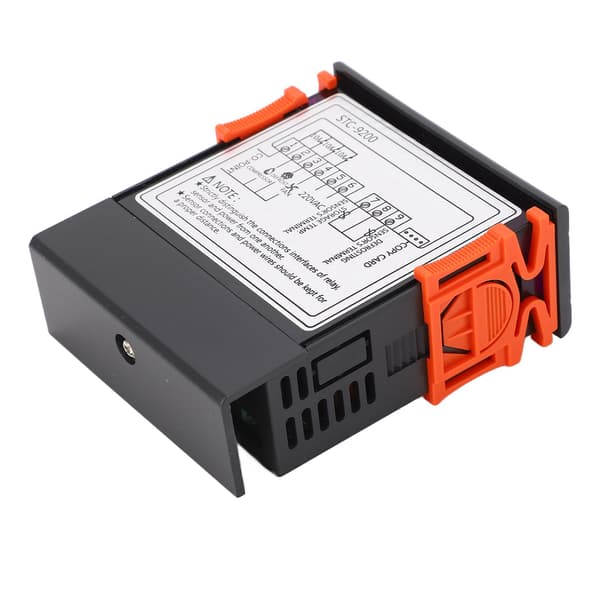 Kølerumstermostat Digital Dobbelt Probe LED Display Fryser Controller 220VAC