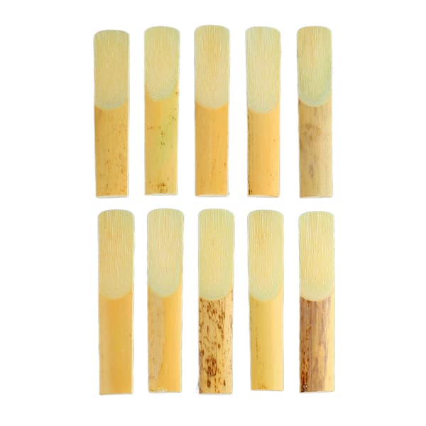 10 st Eb Saxofon Klarinett Rörblad Styrka 2 Robust Pro Saxofon Rörblad Set Träton Nr.2