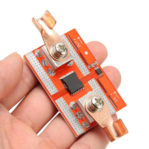 50A Ideal Diode PV Panel Batteriopladning Anti-omvendt Vanding Tilbageløbsbeskyttelse PV Diode til Parallelle PV Paneler
