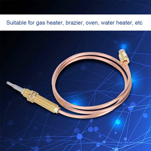 M8 Gevind Termoelement Probe 600mm Gasbrænder til Pejs BBQ Grill Dele