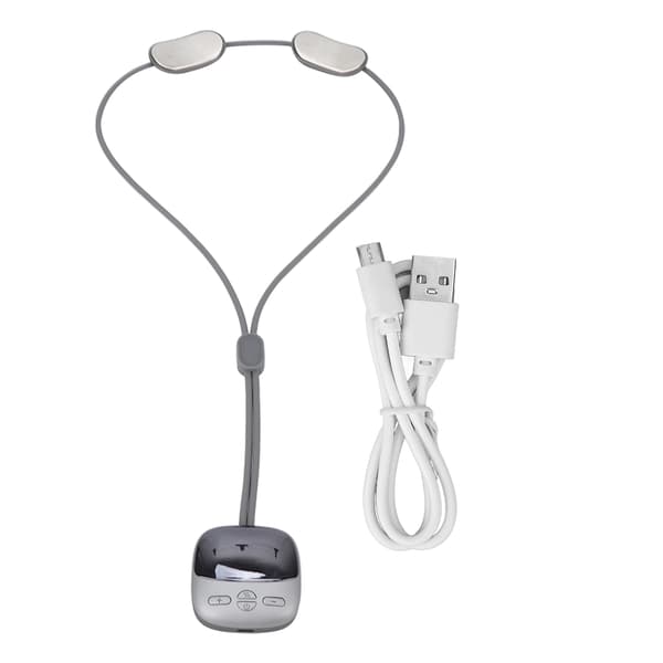EMS Puls Elektroterapi Nackmassager Smart Smärtlindring Värme Hängande Nackmassage