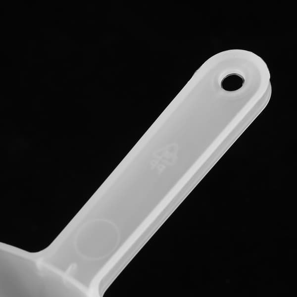 8-delt mini PP plastikskovl til is, nødder, mel, dessert, hjemmekøkkenbrug