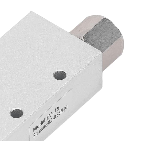 Vakuumgenerator Pneumatisk Ejektor, Aluminiumlegering Stor Flödesventil EV-15, Luftsugkoppling