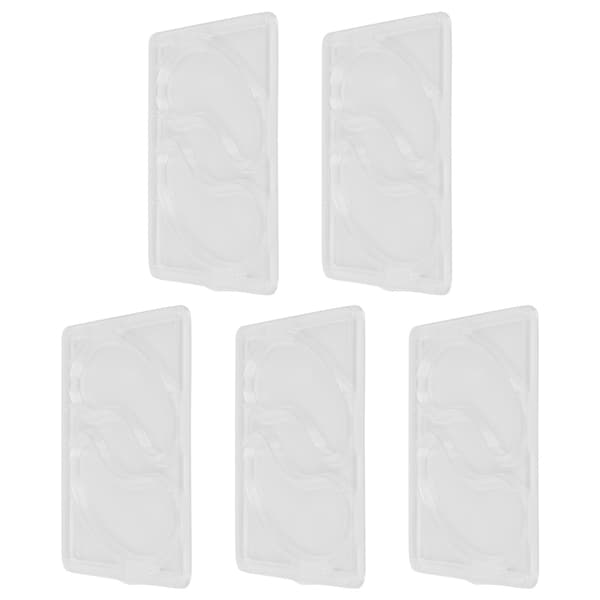 5 st återanvändbar ögonmaskform multifunktionell masklappform bärbar ögonlappsbricka