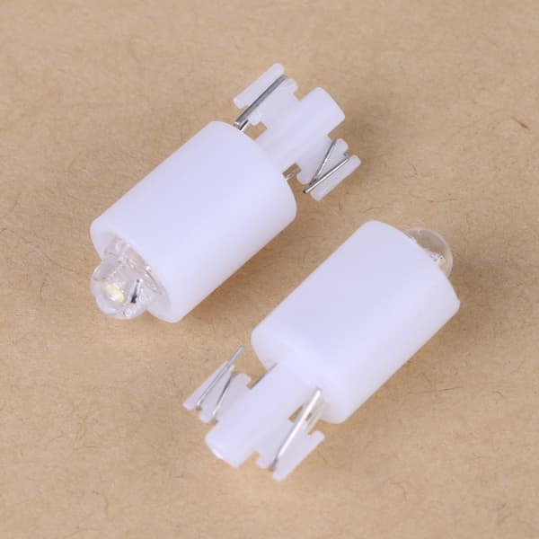 2 st LED-belysta 1P & 2P Startspelar-knappar DIY-kit för arkadspel