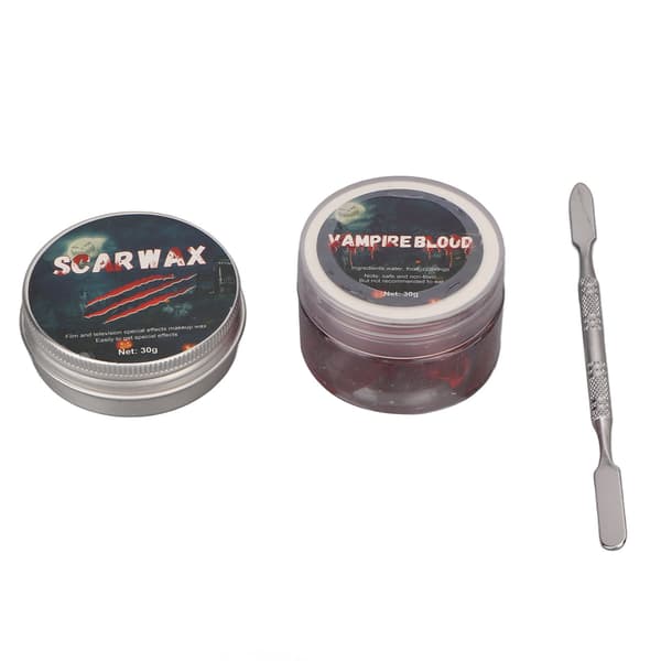 Halloween SFX Makeup Kit Form Ar-sår Sikker Hudvenlig Multifunktionel Specialeffekt Makeup Kit til Halloweenfest