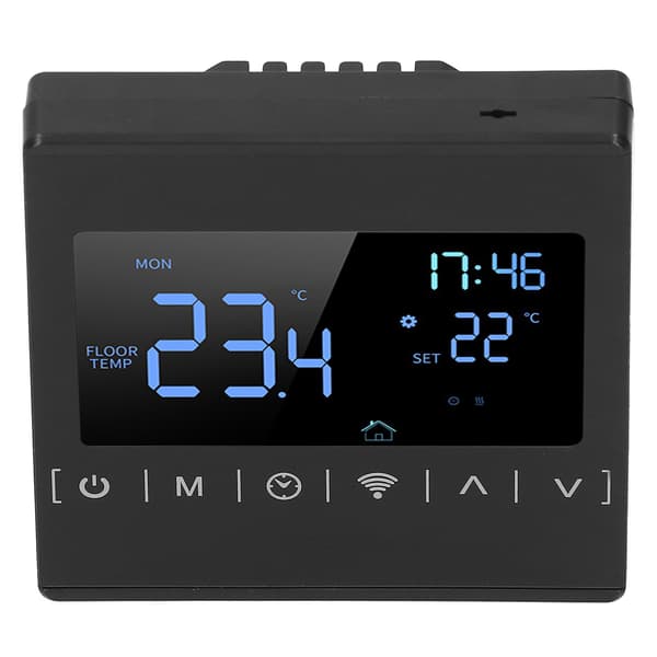 Smart WiFi Touch Termostat til Gulvvarme, Programmerbar Digital Controller, 16A