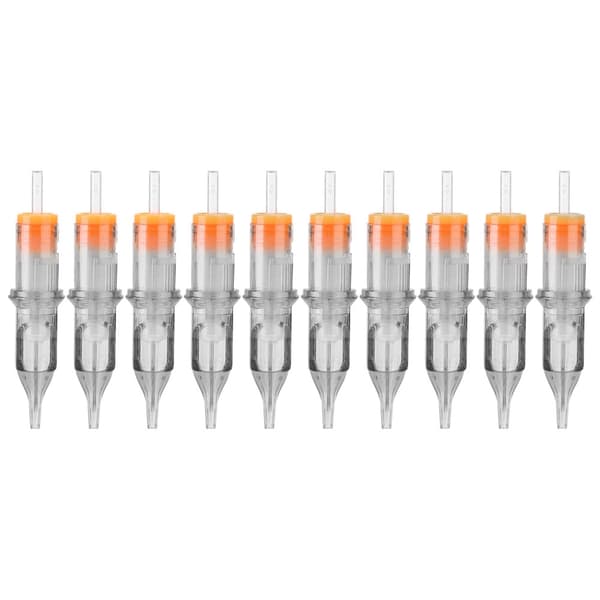 10 st engångs RS-seriens patronnålar ögonbrynstatuering microblading-nål (7RS)