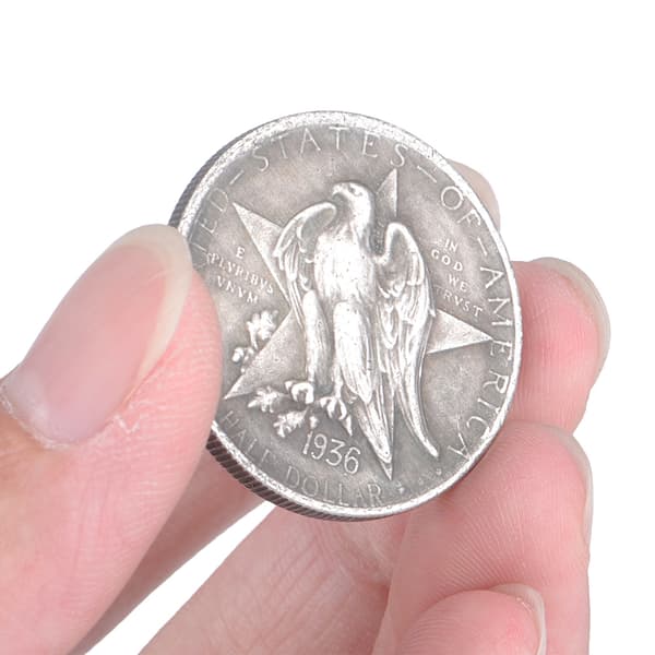 USA 1936 D Texas Messing Sølv Dollar Vintage Mindemønt Samling