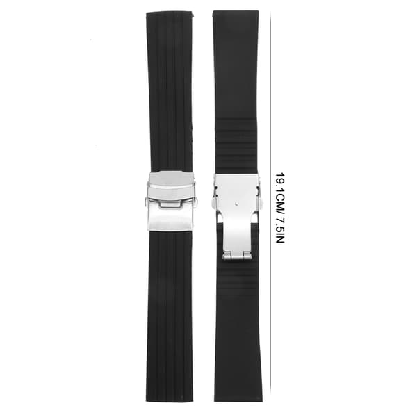 Universal justerbar silikone urrem, erstatningsrem 18mm