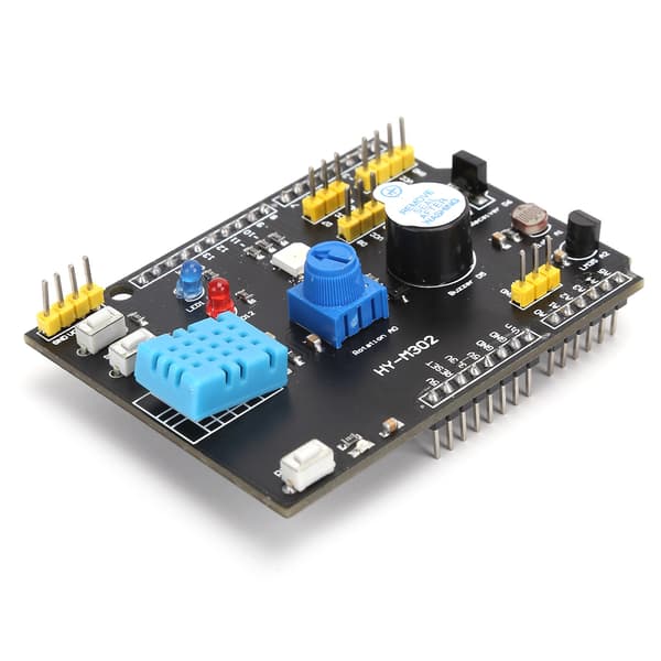 9-i-1 Multifunktionell Sensorbräda LM35 Fuktighet Temp Modul PC-tillbehör