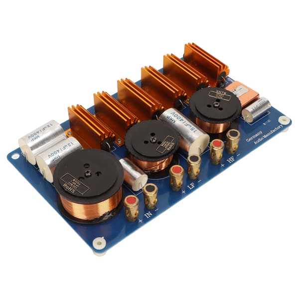 1500W 2-vejs PCBA Højttaler Crossover 12dB Okt Bas Diskant 2500Hz til 15-18in PA Scene Konference 1 stk