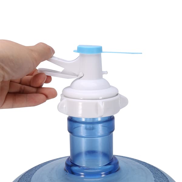 5-Gallons Manuell Vattenflaskpump med Kran, Dammtät Kapsyl för Dricksvatten