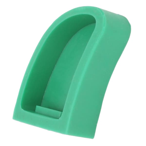 Dental silikon gipsmodell slitsad formare basformar avtrycksmaterialform grön vänster