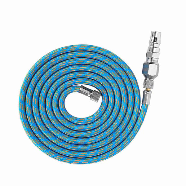 Flätad Airbrush Luftslang Adapter Kit Luftslang för Sprutpistol Luftkompressor