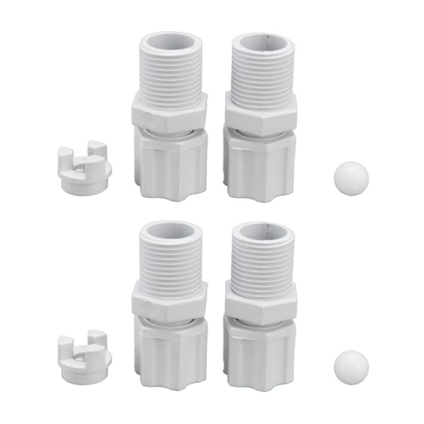 2-pack backspolningsventiladaptermontering poolrengöringsdelar för HAYWARD CL200 CL220