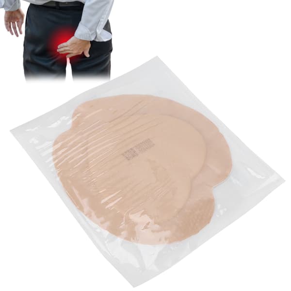 Gel Sacral Pad Meget Absorberende Polstring Silikone Klæbende Skum Sårforbinding Pad 18 X 18cm