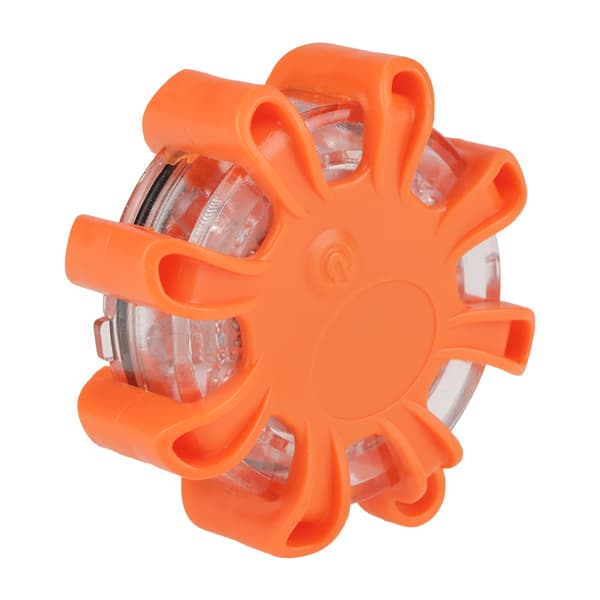 8LED Multifunktionel Nødadvarselslampe til Bil Båd, Vejkant Hazard Blinker, Orange