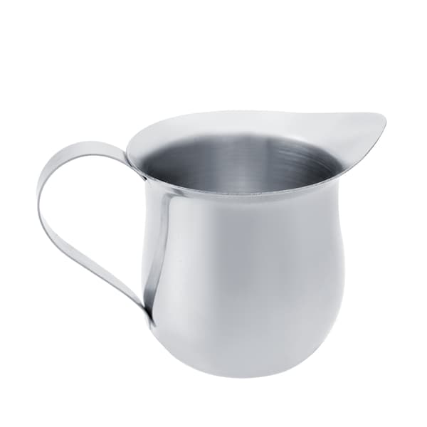 Mælkekande i rustfrit stål til kaffe, fløde og espresso, 240 ml