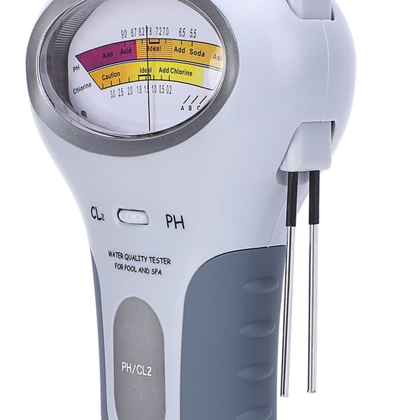 PC-102B CL2 Klor- og pH-måler Pool Spa Vandtestsæt med sonde
