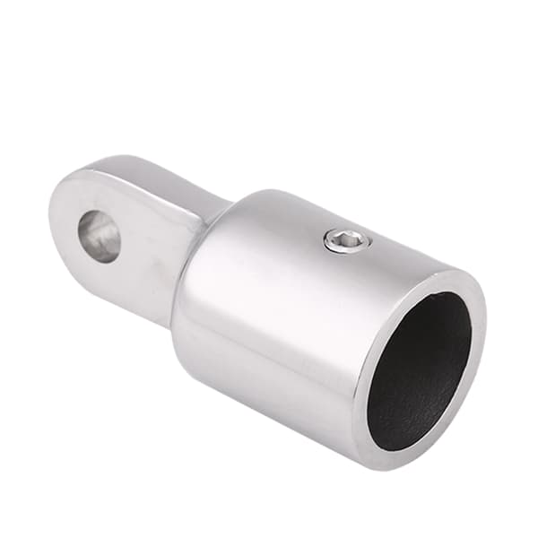 3/4 tommer 19 mm rustfrit stål øjeende til båd Bimini Top Cap Fitting Hardware