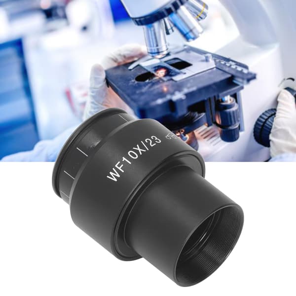 30 mm interface mikroskoplinse vidvinkel WF10X/23 justerbart dioptriokular med kappe