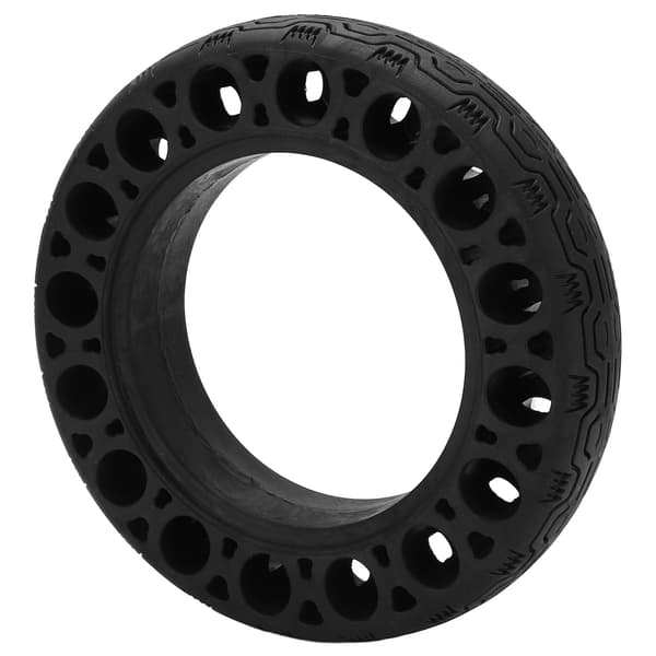 60/70-6.5 Gummidæk kompatible med Ninebot Max G30 E-Scooter, Reservedæk, Sort, Sæt med 2