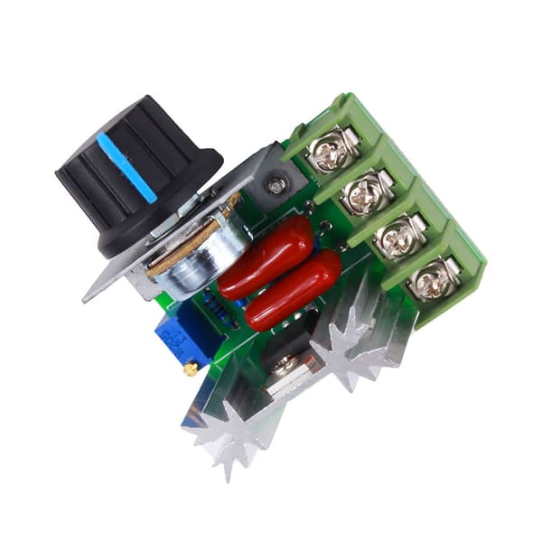 2000W AC Motor Hastighedsregulator 50-220V 25A Variabel Rotationskontrol til Elektrisk Ventilator