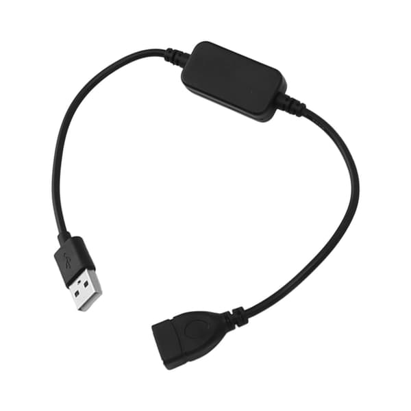 Bluetooth USB Dimmer IP44 Smart Enkel Färg LED Strip Controller Trådlös 433MHz Svart