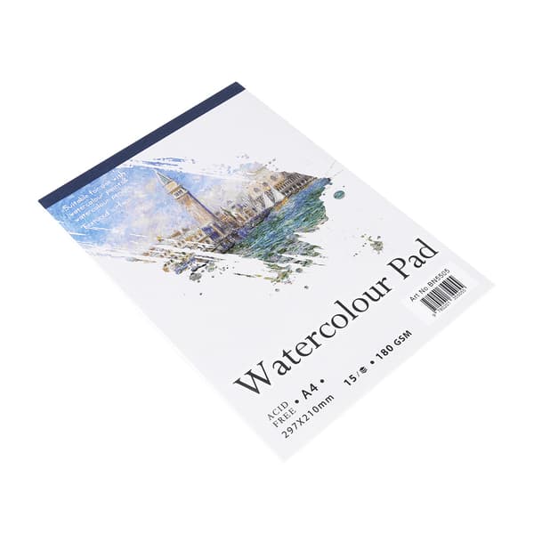 Kunstner skitsebog akvarelpapir notesblok til maling tegning dagbog kreativ notesbog A4