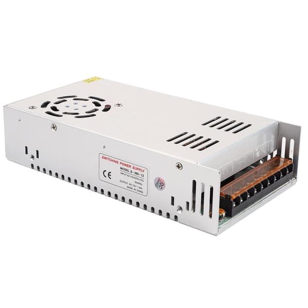 12V 30A Universal Reguleret Switching Strømforsyning, Temp Kontrol, til LED Strip Belysning