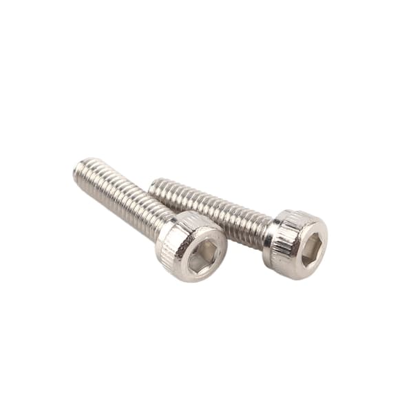M3 x 12 mm SS304 rustfri stål unbrakonbolte, metrisk gevind