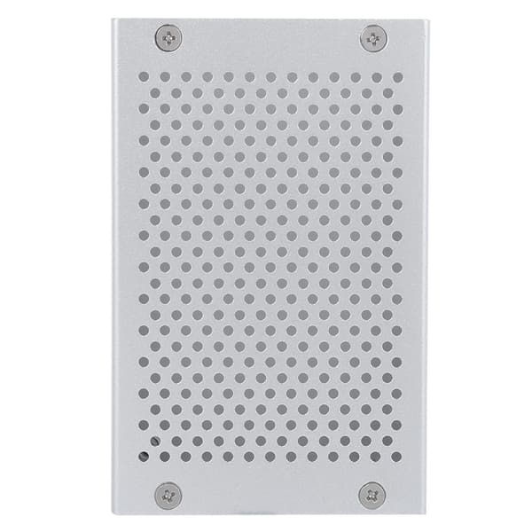 Kølepladekabinet i aluminiumslegering med støvtæt dæksel til Raspberry Pi 3 B+