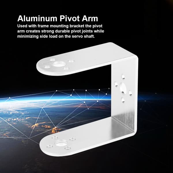 Aluminium 7005 Pivotarm Robot Reservedel til Tetrix Robotics Pitsco Kit
