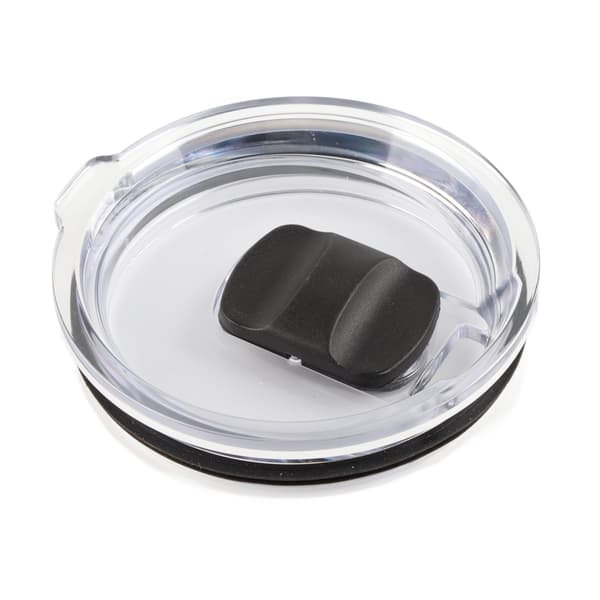 Spildsikkert sort magnetisk låg til 30 oz krus - 93 mm indvendig, 100 mm udvendig diameter