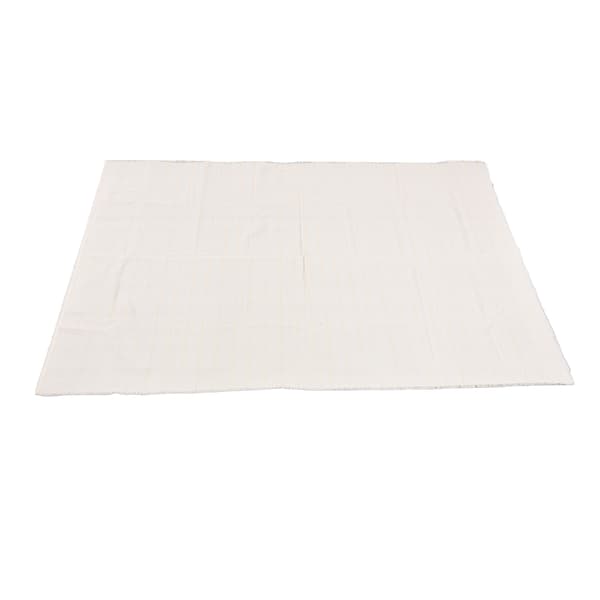 Tuftningsduk Polyester Bomull Blandad Dörrbredd Stark Duk Lätt att Bryta Vit Standard Gul Trådduk