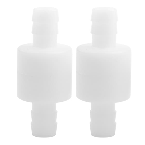 2 st 10 mm plastbackventil för gasvätska