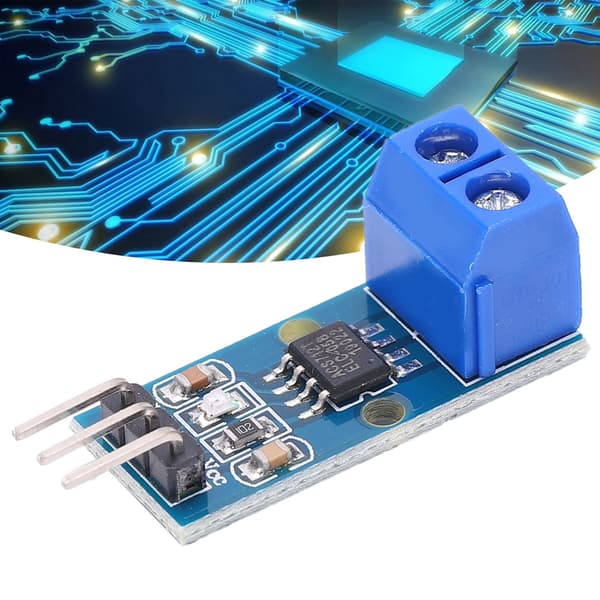 ACS712 Hall Effect Strømsensor 5A, Strømovervågningsmodul til Arduino & Industriel Kontrol