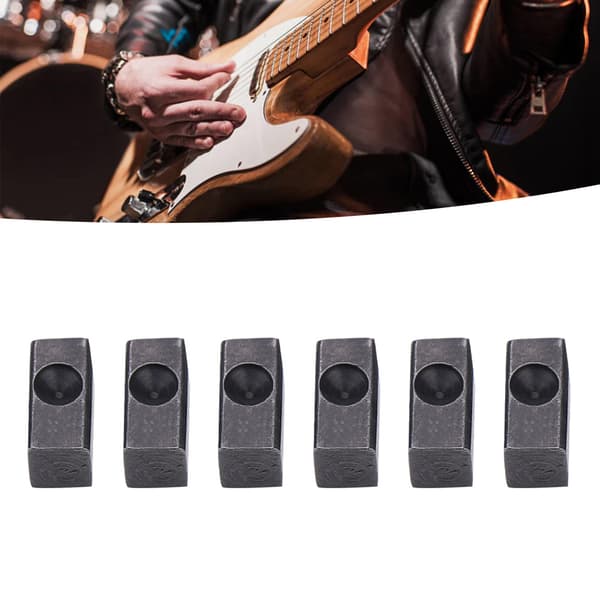 6st Elgitarr Tremolo Stall Sadel Klämma Låssträng Insatsblock