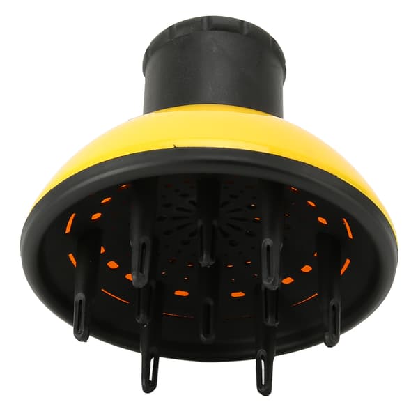 Hårtork Diffuser ABS Jämn Fördelning Tidsbesparande Enkel att Installera Universal Hårdiffuser för 2,17 tums Munstycksdiameter