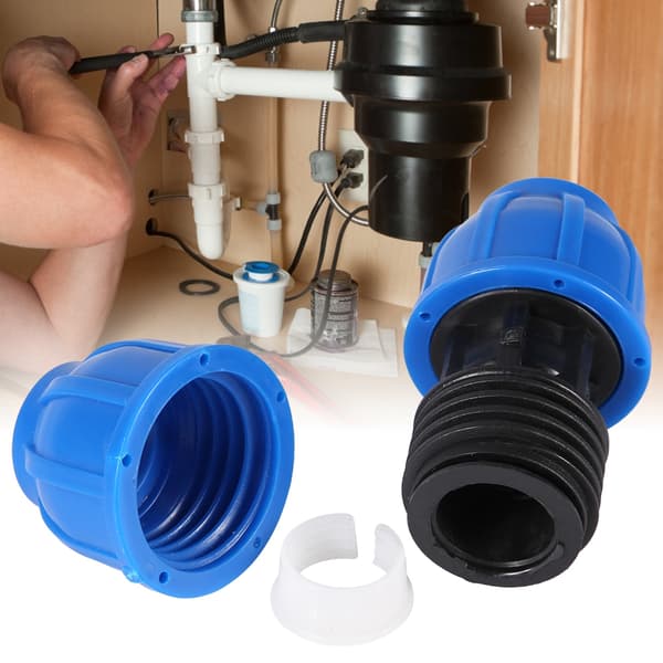 5 kpl PE-muovinen 20 mm suora vesiputken liitinsovitin