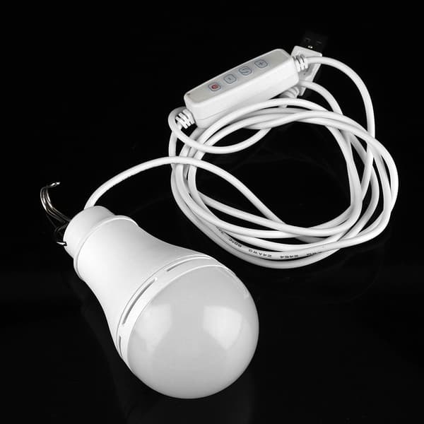 5V USB LED Nødlys til Udendørs Camping Vandring Læsning 10W